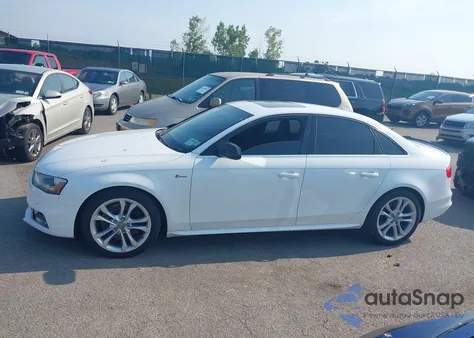 2013 Audi S4 3.0T Premium Plus из США, поврежденный, VIN WAUBGAFL8DA107595